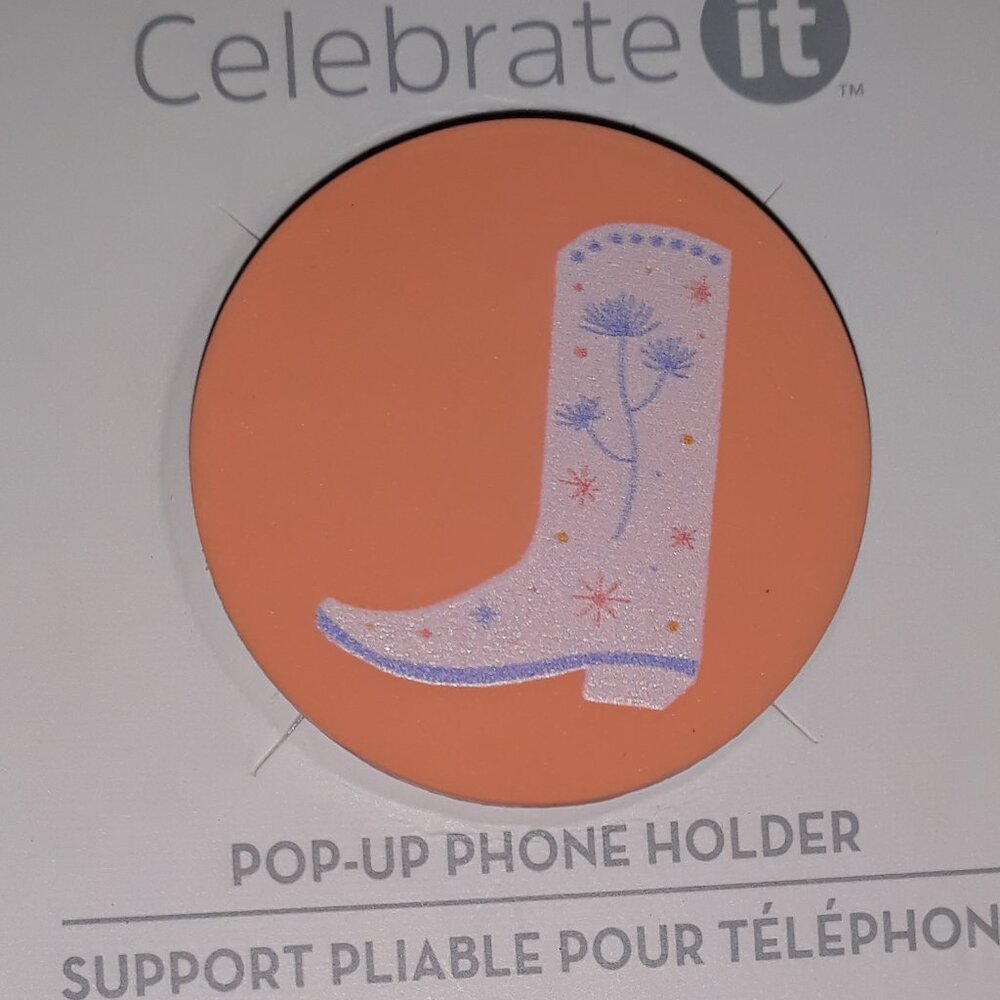 Pop Up Button Light Weight Socket Cell Phone Button Holder Brand NEW in Package.